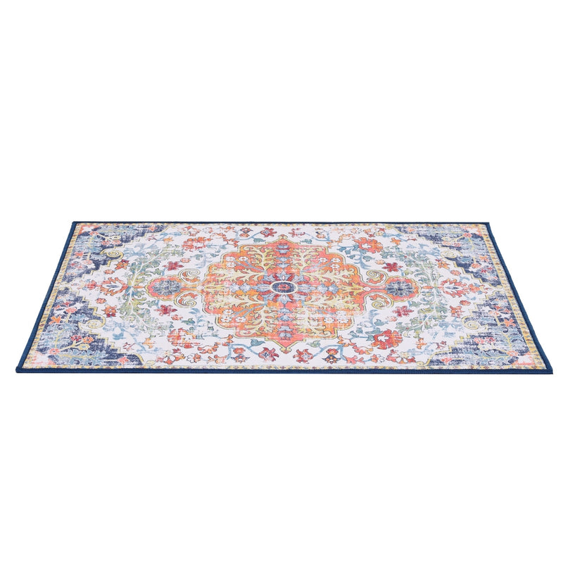 Artiss Floor Rug 120x170cm Geometric Washable Modern Carpet Mat