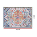 Artiss Floor Rug 120x170cm Geometric Washable Modern Carpet Mat