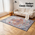 Artiss Floor Rug 120x170cm Geometric Washable Modern Carpet Mat