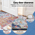 Artiss Floor Rug 120x170cm Geometric Washable Modern Carpet Mat
