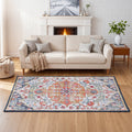 Artiss Floor Rug 120x170cm Geometric Washable Modern Carpet Mat