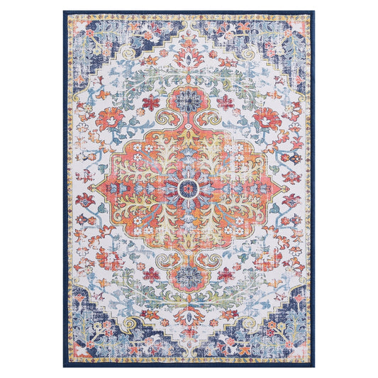 Artiss Floor Rug 240x340cm Washable Geometric Modern Carpet Mat