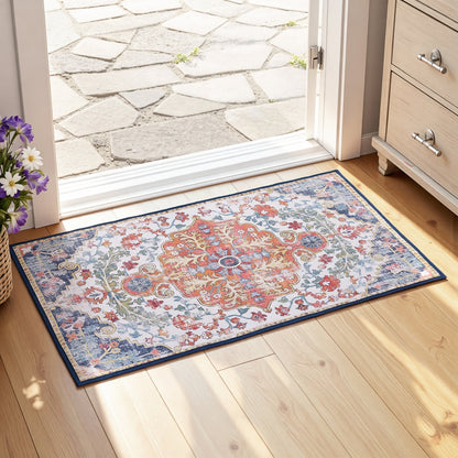 Artiss Floor Rug 50X80 Doormat Carpet Short Pile Non-Slip Entryway Mat Bohemian