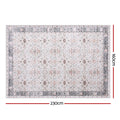 Artiss Washable Floor Rug 160x230cm Large Area Rug Modern Carpet