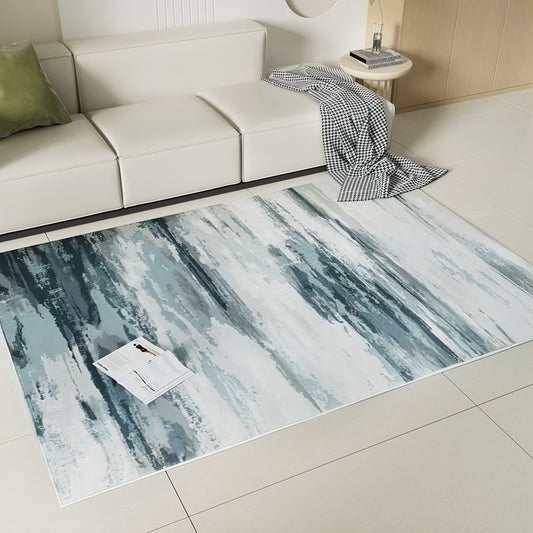 Artiss Rug 160x230cm Washable Soft Short Pile Grey/Beige