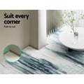 Artiss Rug 160x230cm Washable Soft Short Pile Grey/Beige