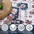 Artiss Floor Rug 240x340cm Washable Persian Living Room Carpet