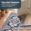 Artiss 60 x 300 cm Washable Runner Area Rug No Hard Glue Quilt-Like Soft for Home Decor, 0.5cm Ultra-Thin Pet Friendly Bohemian Medallion Bedroom Carpet