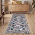 Artiss 60 x 300 cm Washable Runner Area Rug No Hard Glue Quilt-Like Soft for Home Decor, 0.5cm Ultra-Thin Pet Friendly Bohemian Medallion Bedroom Carpet