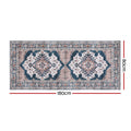 Artiss 80 x 180 cm Washable Runner Area Rug No Hard Glue Quilt-Like Soft for Home Decor, 0.5cm Ultra-Thin Pet Friendly Bohemian Medallion Bedroom Carpet