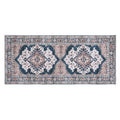 Artiss 80 x 180 cm Washable Runner Area Rug No Hard Glue Quilt-Like Soft for Home Decor, 0.5cm Ultra-Thin Pet Friendly Bohemian Medallion Bedroom Carpet