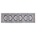 Artiss 80 x 300 cm Washable Runner Area Rug No Hard Glue Quilt-Like Soft for Home Decor, 0.5cm Ultra-Thin Pet Friendly Bohemian Medallion Bedroom Carpet