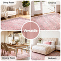 Artiss Floor Rug 240x340cm Large Washable Vintage Area Carpet