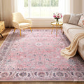 Artiss Floor Rug 240x340cm Large Washable Vintage Area Carpet