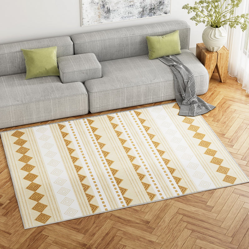 Artiss 160x230cm Washable Area Rug Soft Short Pile Carpet Mat Ella