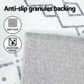 Artiss Area Rug 120x160cm Washable Soft Pile Carpet Mat Grey