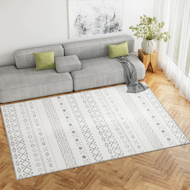 Artiss Rug 200x290cm Washable Area Rug Large Soft Short Pile