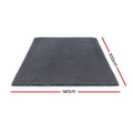 Artiss Shaggy Rug 140x200cm Grey Plush Floor Carpet Living Room