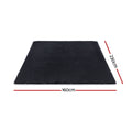 Artiss Floor Rug 160x230cm Shaggy Plush Black Area Carpet
