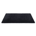 Artiss Floor Rug 160x230cm Shaggy Plush Black Area Carpet