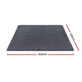 Artiss Floor Rug 200x230cm Grey Shaggy Plush Carpet