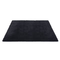 Artiss Floor Rug 200x290cm Shaggy Plush Black Area Carpet
