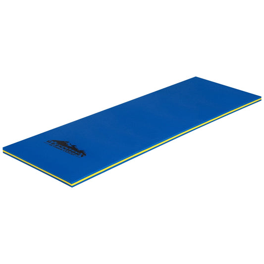Weisshorn Water Mat 55x180cm Foam Pad Blue Swimming Pool Float
