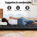 Giselle 10cm Foldable Futon Mattress Japanese Floor Bed Washable