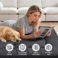 Giselle 10cm Foldable Futon Mattress Japanese Floor Bed Washable