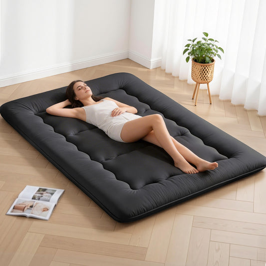 Giselle 10cm Japanese Floor Mattress Futon Washable Cover