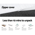 Giselle Memory Foam Mattress Cool Gel 15cm Single Non Spring