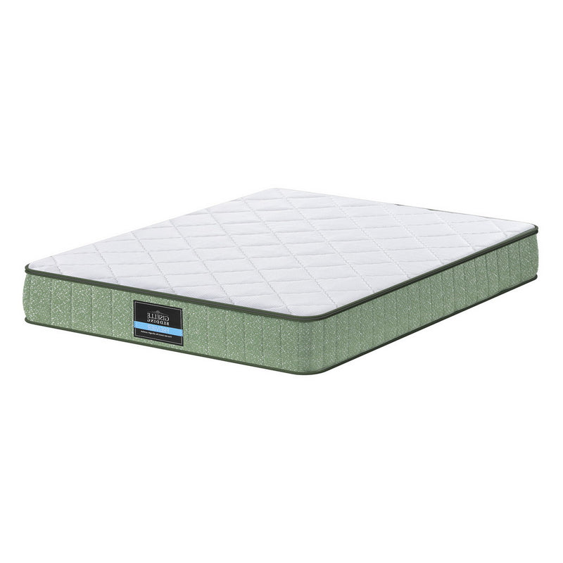 Giselle 25cm Memory Foam Mattress DOUBLE Charcoal Zipper