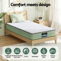Giselle 25cm Memory Foam Mattress KING SINGLE Charcoal