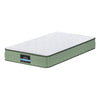 Giselle 25cm Memory Foam Mattress Dual Layer Zipper Cover Cool Charcoal Foam Mattresses Single
