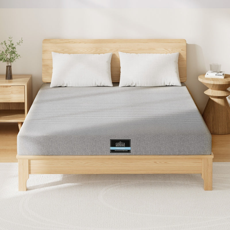 Giselle Cool Gel Memory Foam Mattress 7-Zone 15cm DOUBLE Charcoal