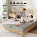Giselle Cool Gel Memory Foam Mattress 7-Zone 15cm DOUBLE Charcoal
