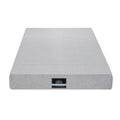 Giselle 7-Zone Cool Gel Memory Foam Mattress Single 15cm Charcoal