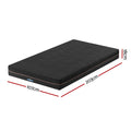 Giselle 18cm Memory Foam Mattress KING SINGLE Cool Gel Green Tea