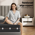 Giselle 18cm Memory Foam Mattress KING SINGLE Cool Gel Green Tea