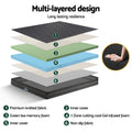 Giselle 18cm Memory Foam Mattress QUEEN Green Tea Cool Gel
