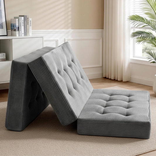 Giselle Double Folding Mattress 15cm Foam Portable Guest Sofa Bed