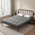Giselle DOUBLE Folding Mattress 15cm Foldable Foam Portable Bed Camping Mat Grey