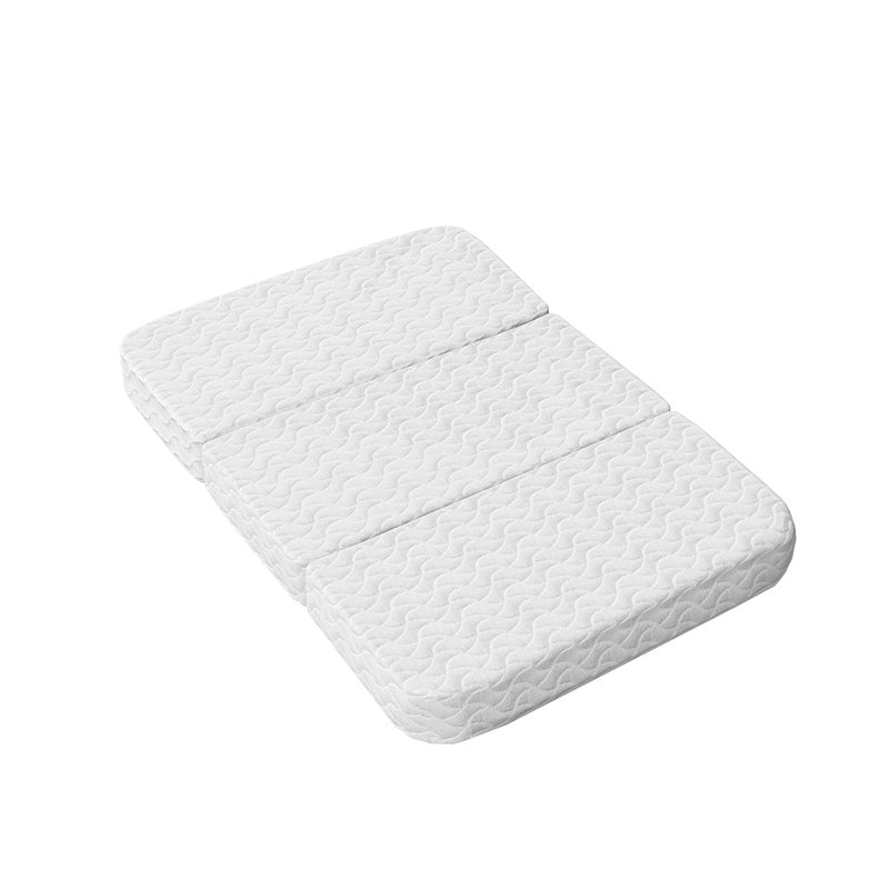 Giselle Foldable Foam Cot Mattress Cool Gel