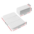 Giselle Foldable Foam Cot Mattress Cool Gel
