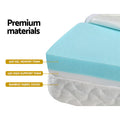 Giselle Foldable Foam Cot Mattress Cool Gel