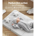 Giselle Foldable Foam Mattress Cot Bed White