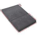 Giselle Foldable Foam Mattress DOUBLE Grey Folding Bed Mat