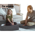 Giselle Foldable Foam Mattress Single Grey Folding Bed Mat
