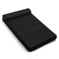 Giselle Foldable Foam Mattress DOUBLE Black Bed Mat