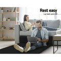 Giselle Foldable Foam Mattress DOUBLE Black Bed Mat